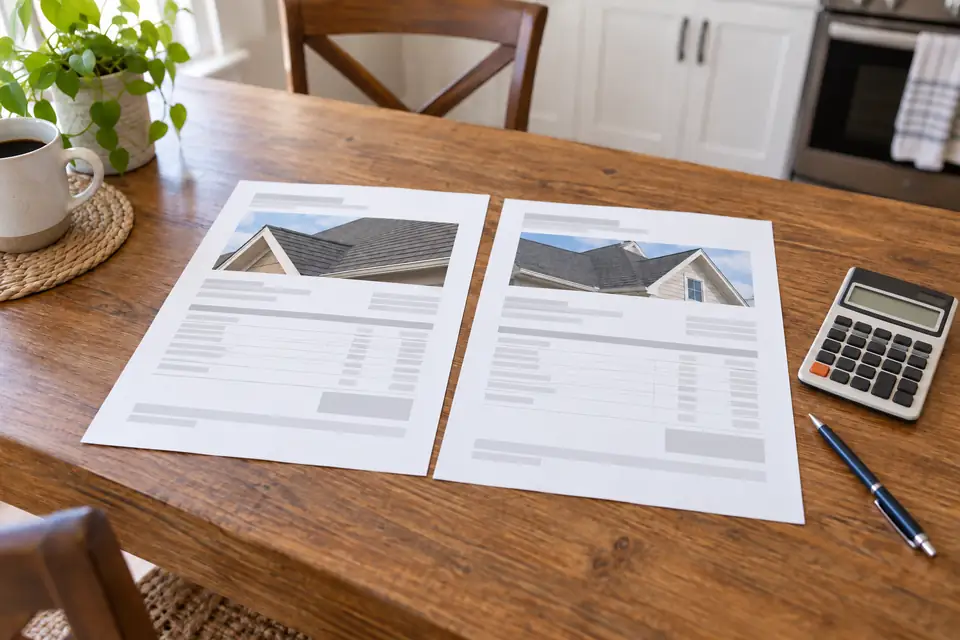How do you compare roofing estimates?