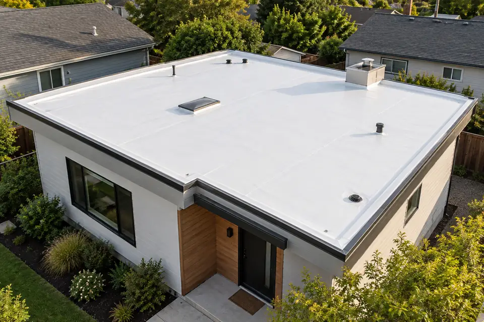 How much does a flat roof replacement cost?