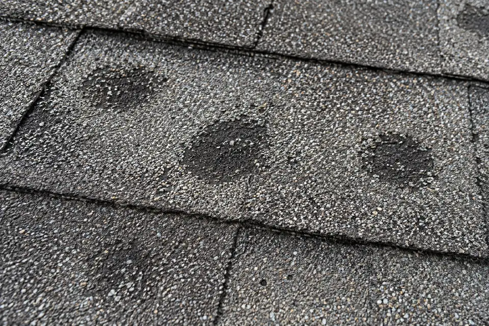 How do you know if hail damaged your roof?