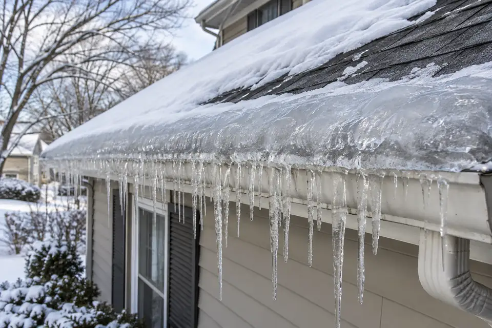 What causes ice dams, and how do you stop them?